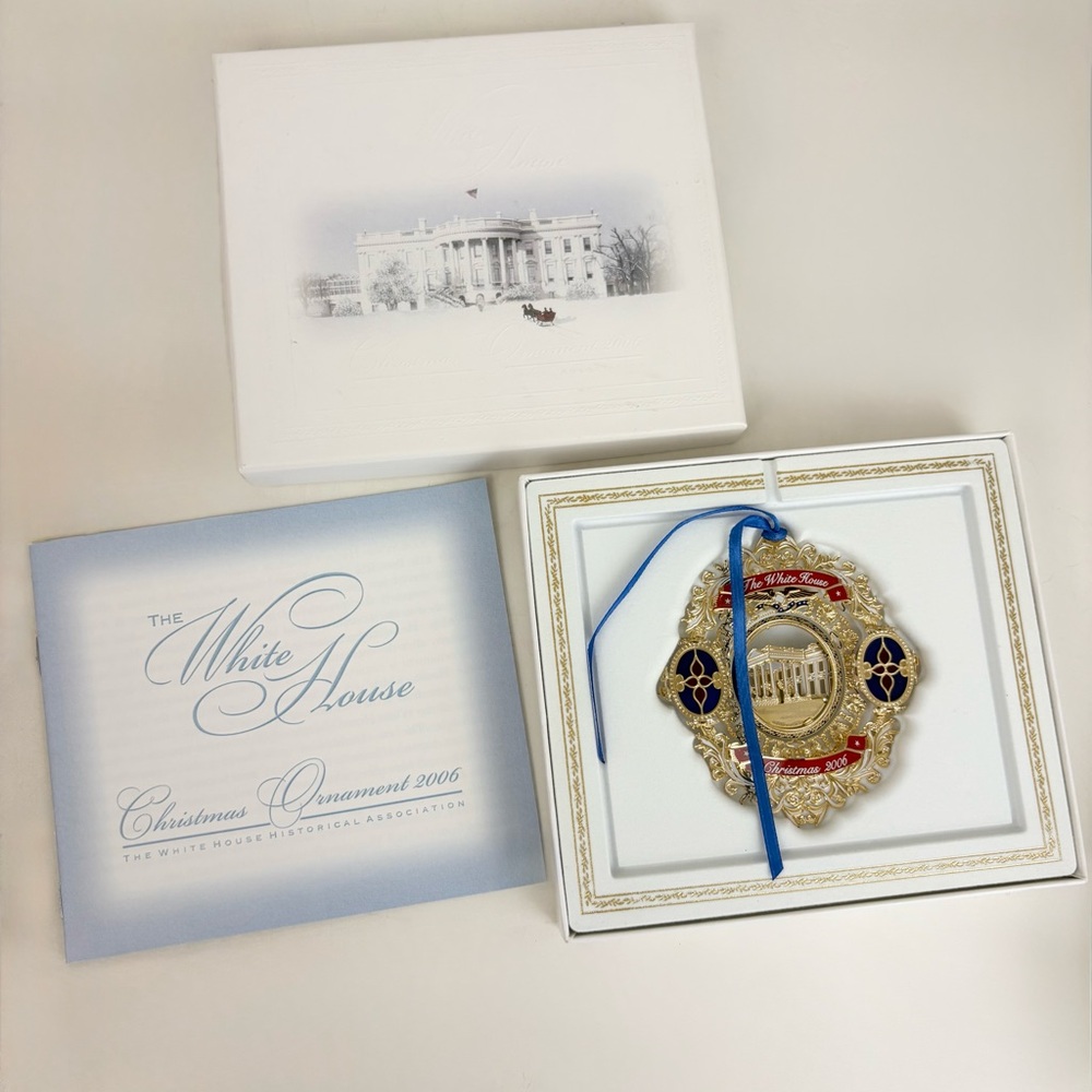 The White House Historical Association 2006 Christmas Ornament In Box